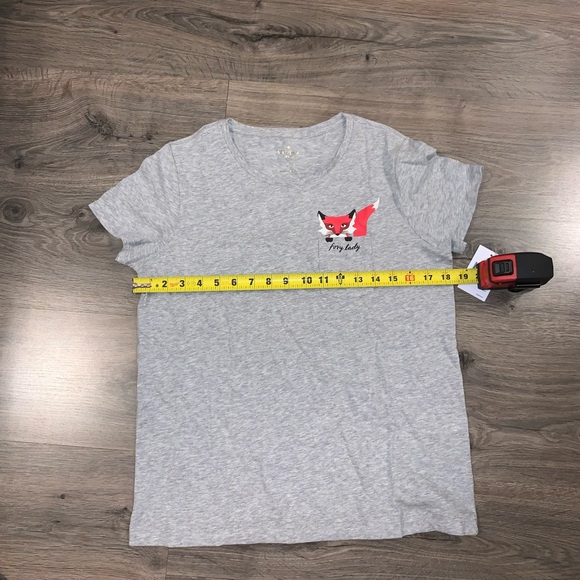 Kate Spade fox t-shirt Size S - Picture 4 of 6